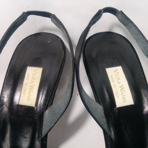 Vera wang sling back suede shoes - Picture 11 of 16